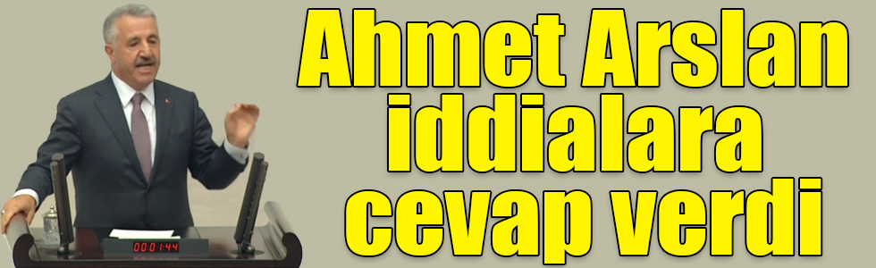 Ahmet Arslan iddialara cevap verdi