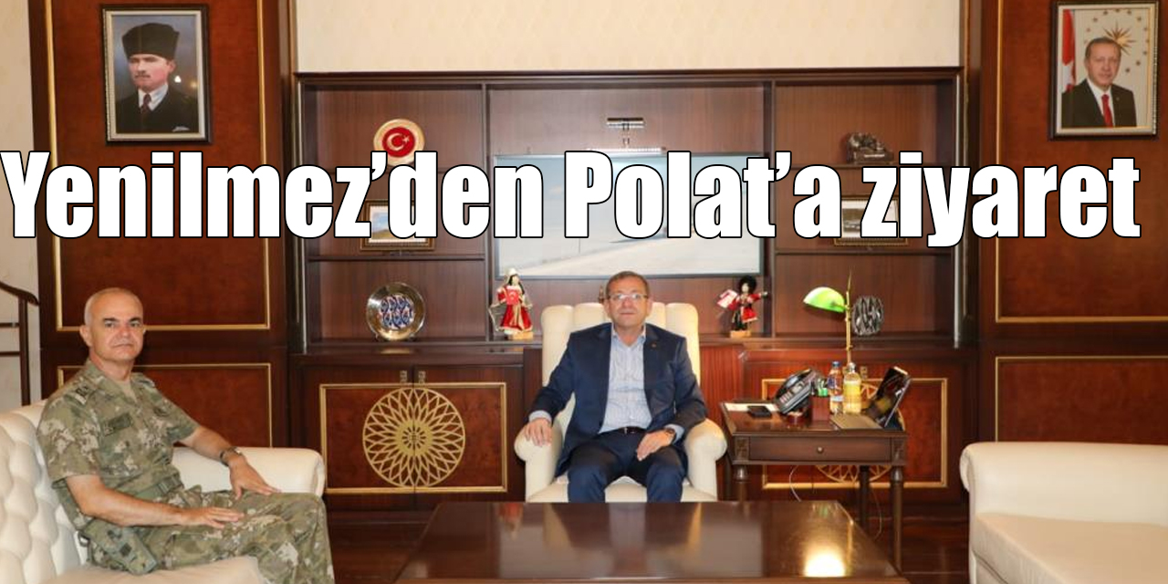 Tuğgeneral Yenilmez’den Vali Polat’a ziyaret