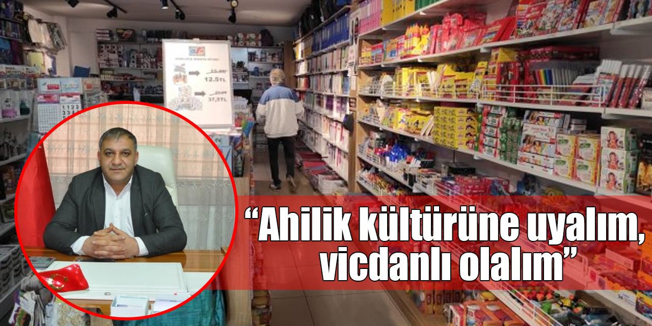 Başkan Bakırhan: “Ahilik kültürüne uyalım, vicdanlı olalım”