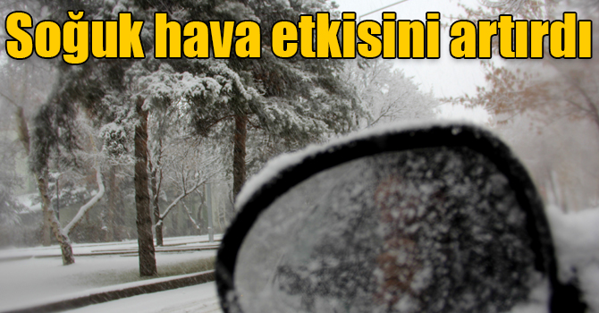 Doğu’da kar yağışının ardından soğuk hava etkisini artırdı