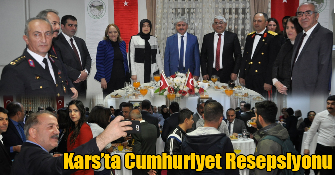 Kars’ta Cumhuriyet Resepsiyonu
