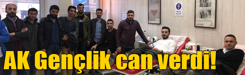 AK Gençlik can verdi!