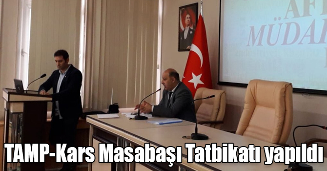 TAMP-Kars Masabaşı Tatbikatı yapıldı