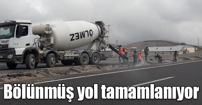 Kars-Digor-Tuzluca bölünmüş yolu tamamlanıyor