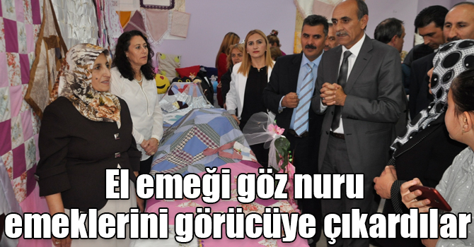 Kars'ta el emeği göz nuru emeklerini görücüye çıkardılar