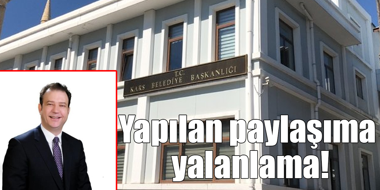 Yapılan paylaşıma yalanlama!