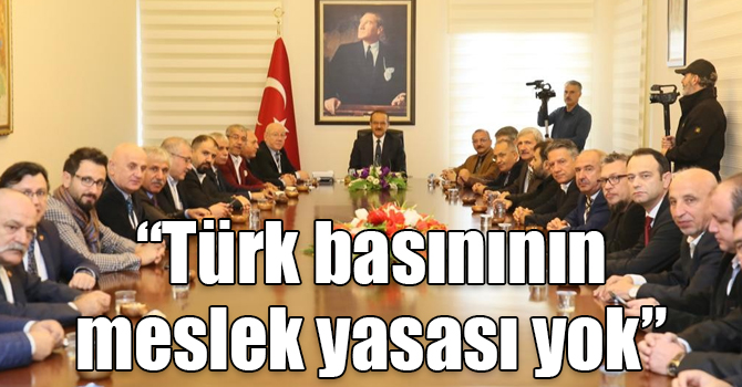 Nuri Kolaylı: “Türk basınının meslek yasası yok”