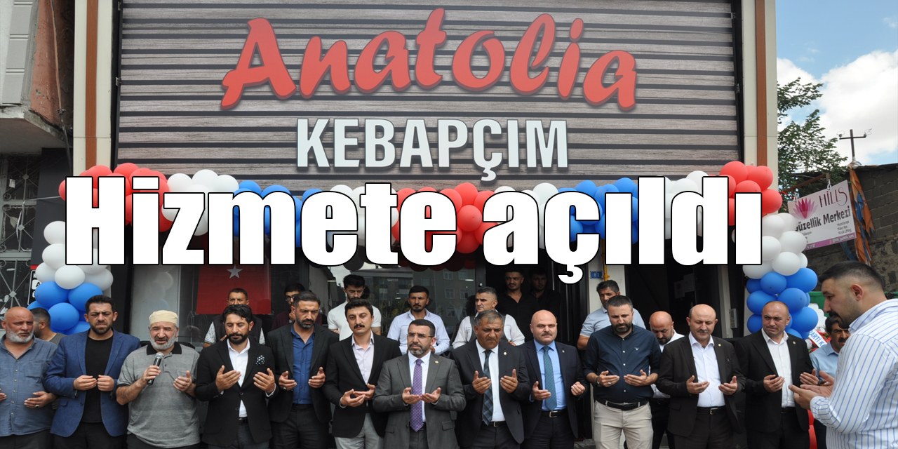 Kars’ta Anatolia Kebapçım hizmete açıldı