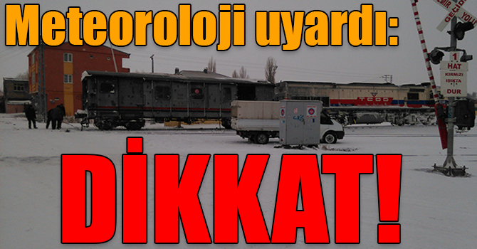 Kars Meteoroloji Müdürlüğü uyardı: kar yağışı ve soğuk havaya dikkat!