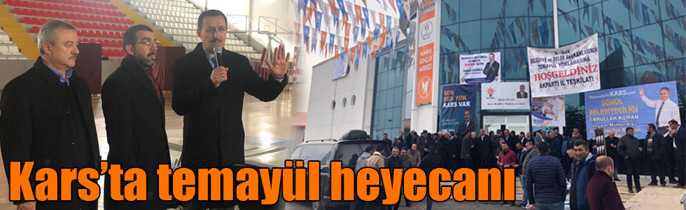 Kars’ta temayül heyecanı