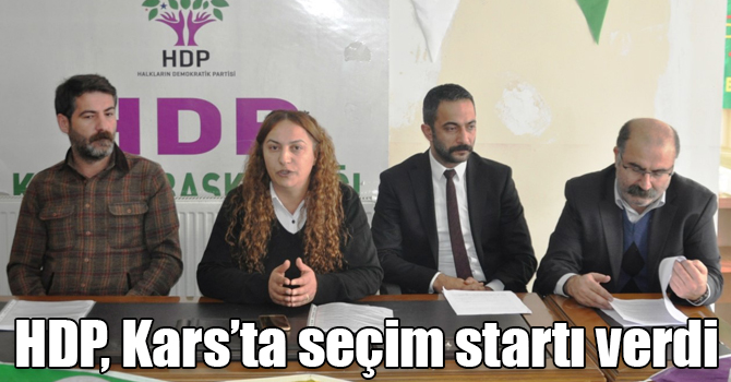 HDP, Kars’ta seçim startı verdi