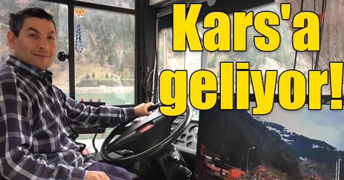 Canlı yayın otobüsü Kars'a gelecek