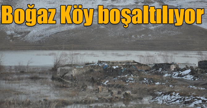 Kars Boğaz Köy boşaltılıyor