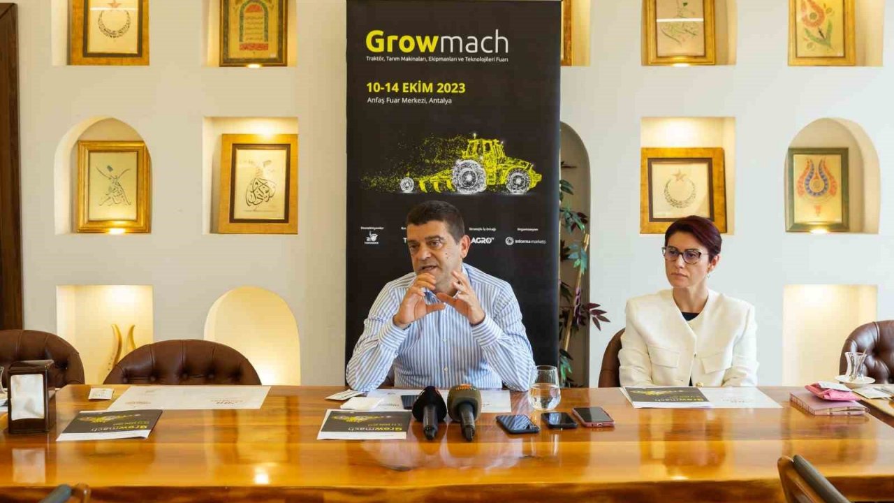Growmach, tarım makineleri sektörünün referans fuarı olacak