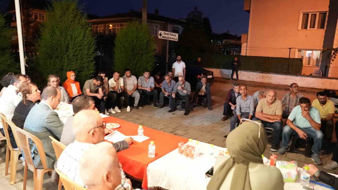 Mahallelerin istek ve talepleri masaya yatırıldı