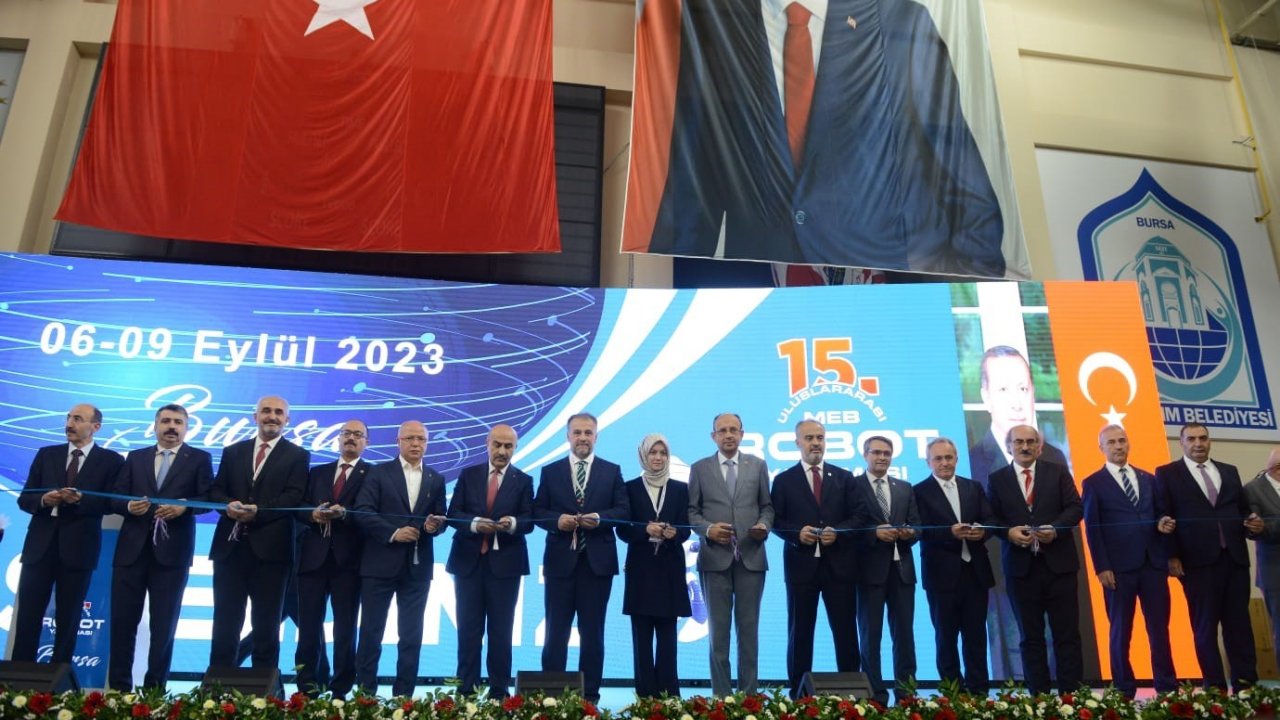 Yıldırım’da robotlar yarışıyor