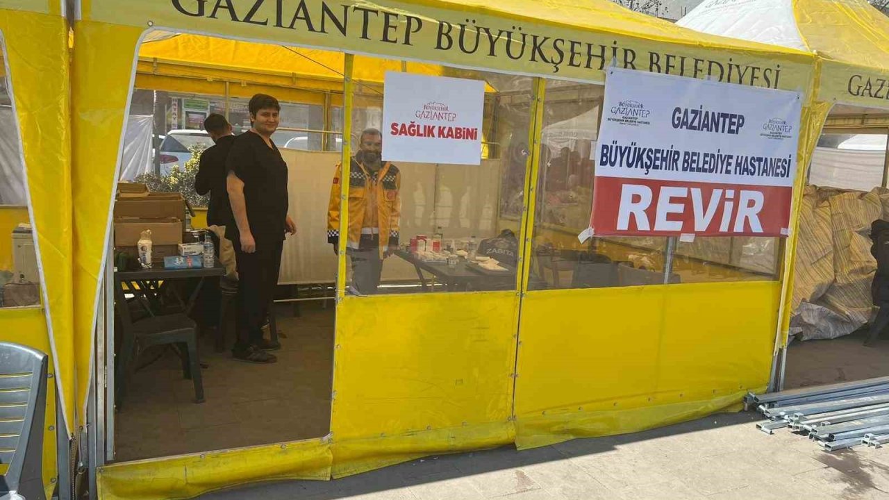 Gaziantep Büyükşehir, deprem sonrası binlerce vatandaşa temas etti