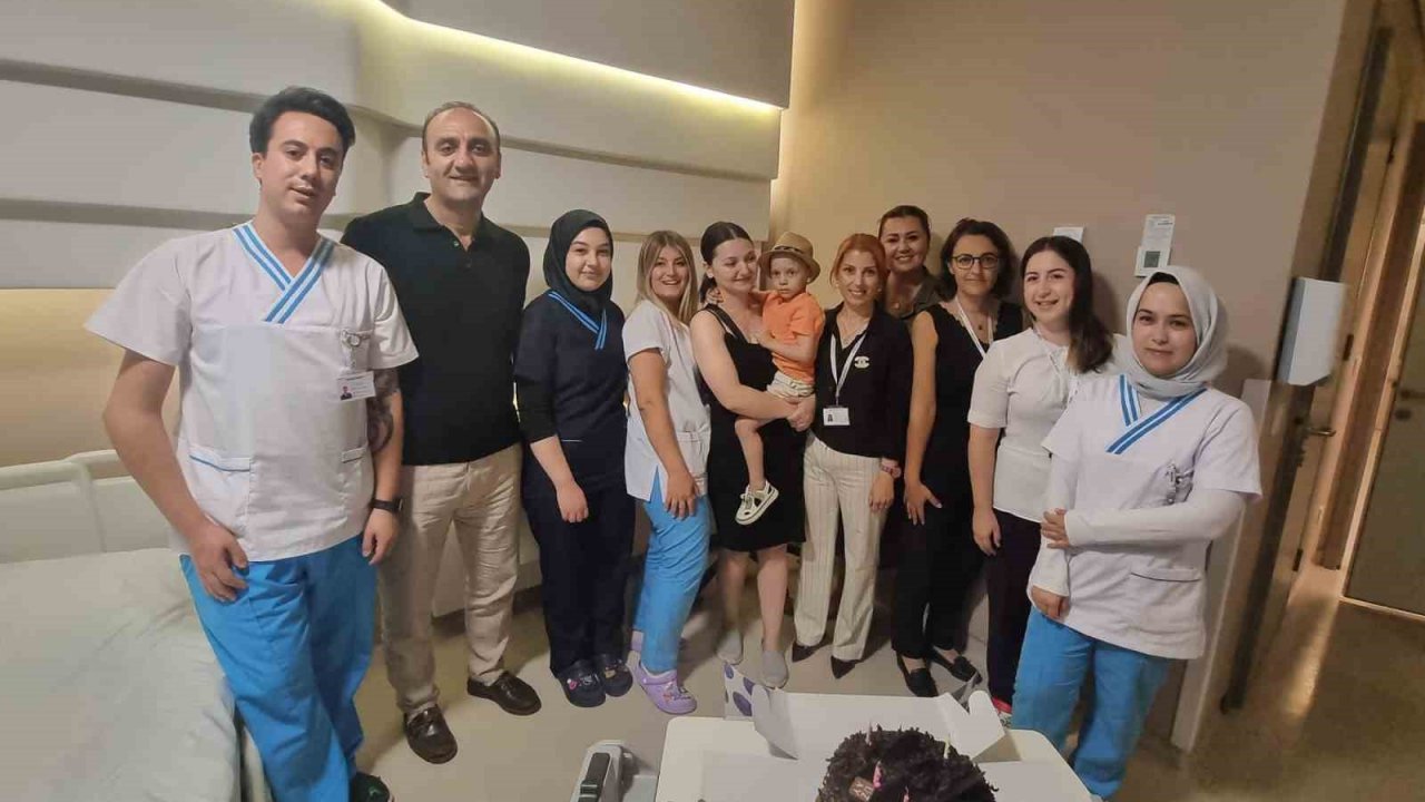 3 yaşındaki çocuk Bursa’da sağlığına kavuştu