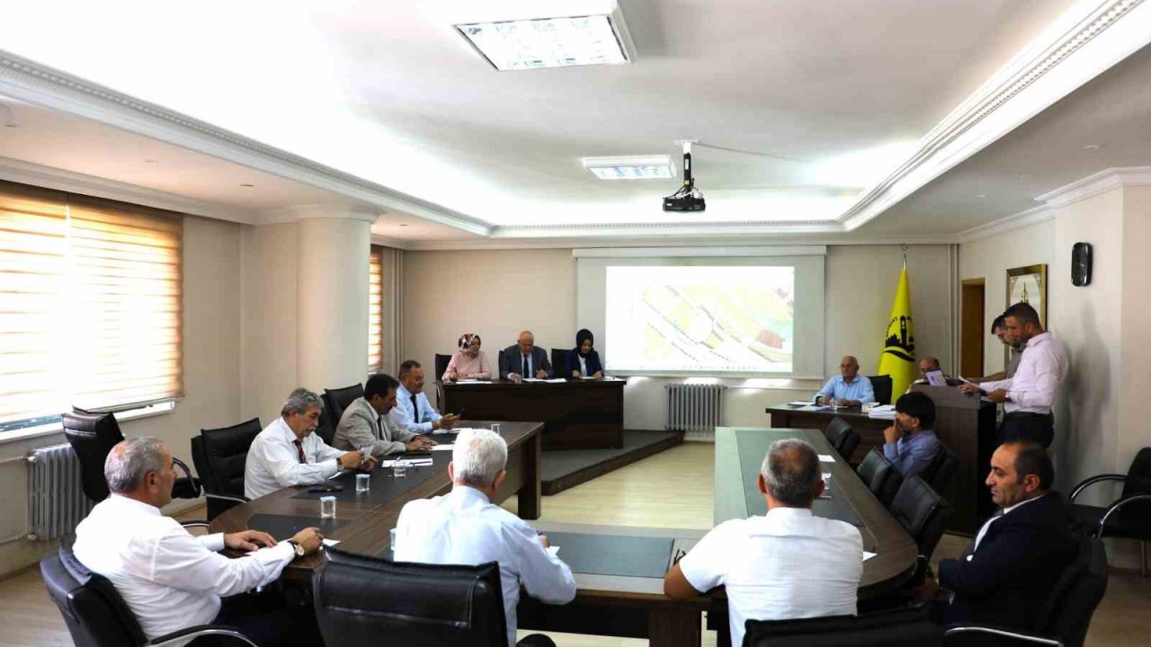 Bayburt’ta Eylül Ayı Olağan Meclis Toplantısı yapıldı