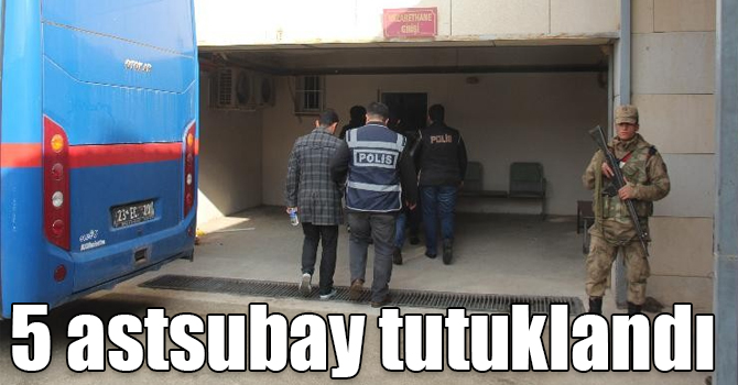 FETÖ operasyonunda 5 astsubay tutuklandı