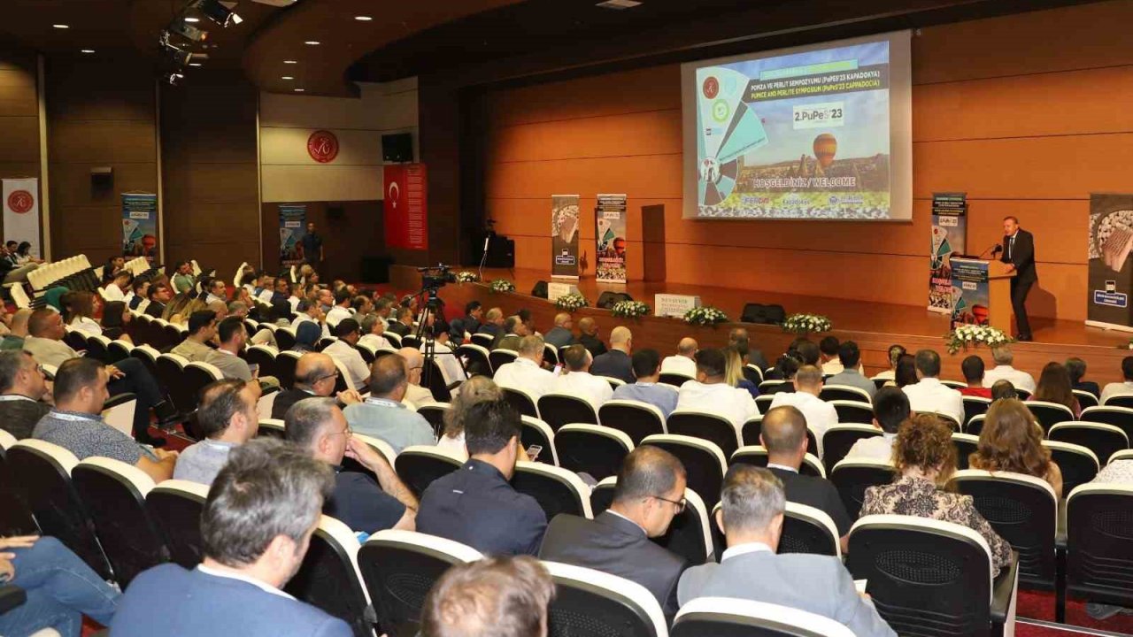 2. Uluslararası Pomza ve Perlit Sempozyumu başladı
