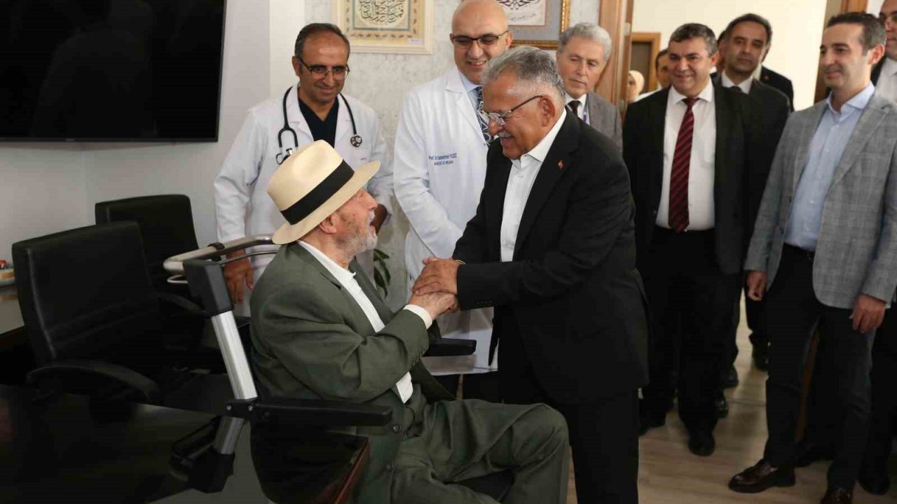 Başkan Büyükkılıç’tan hayırsever Özderici ailesine özel teşekkür