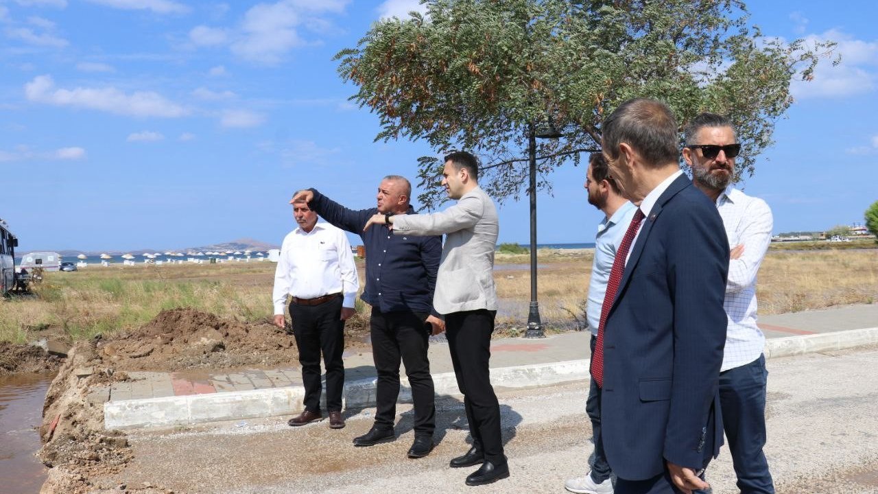 AK Parti’den felaketinin yaşandığı Geyikli’de inceleme