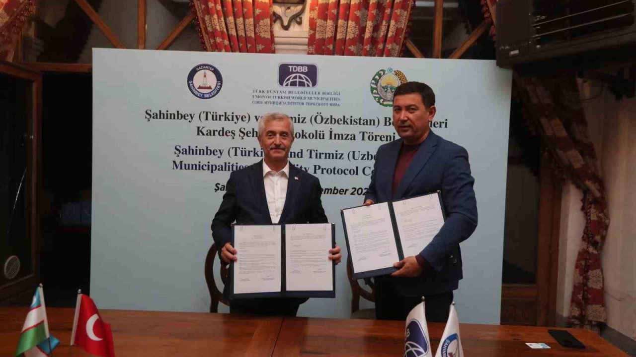Şahinbey’den Özbekistan’a uzanan kardeşlik