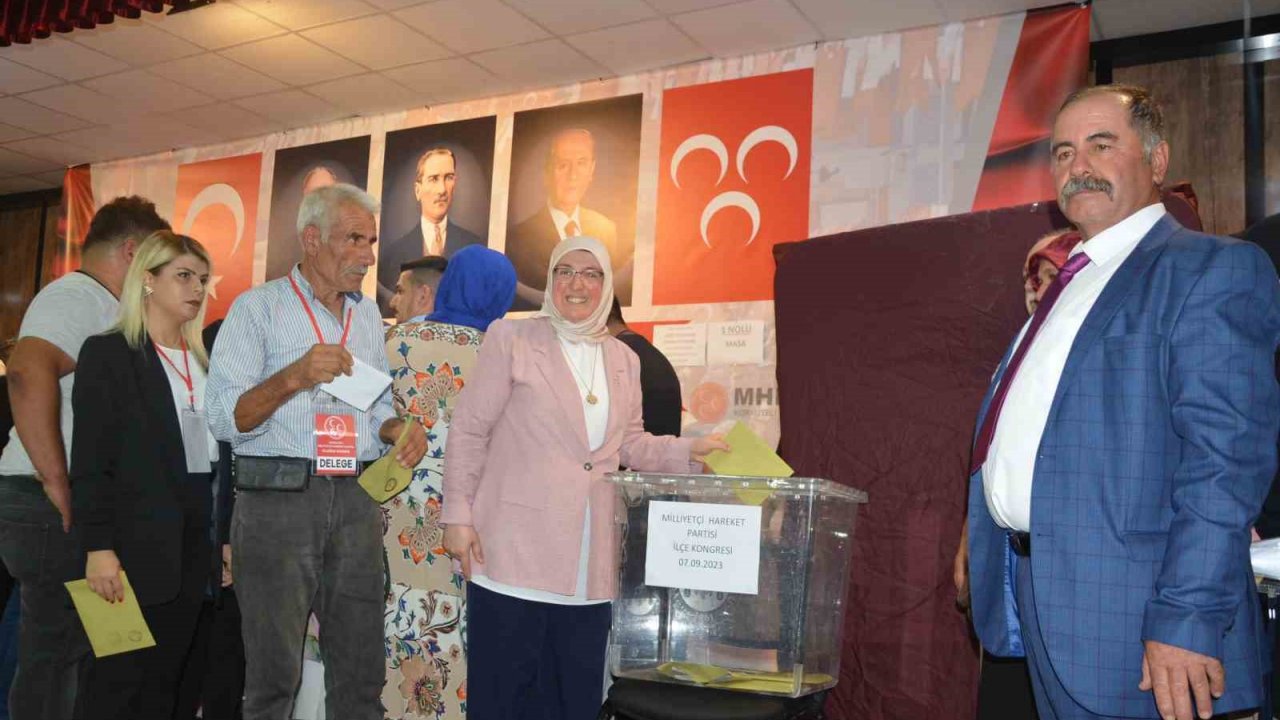 MHP Korkuteli’nde Başkan değişmedi
