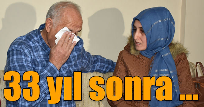 Emekli öğretmene 33 yıl sonra duygulandıran sürpriz