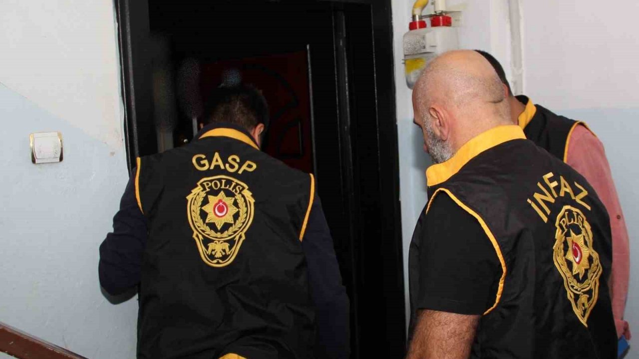 Malatya’da aranması bulunan 68 şahıs yakalandı