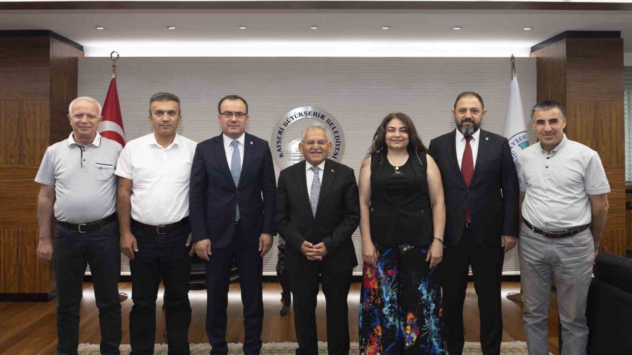 Kayseri SMMMO’dan Başkan Büyükkılıç’a Ziyaret