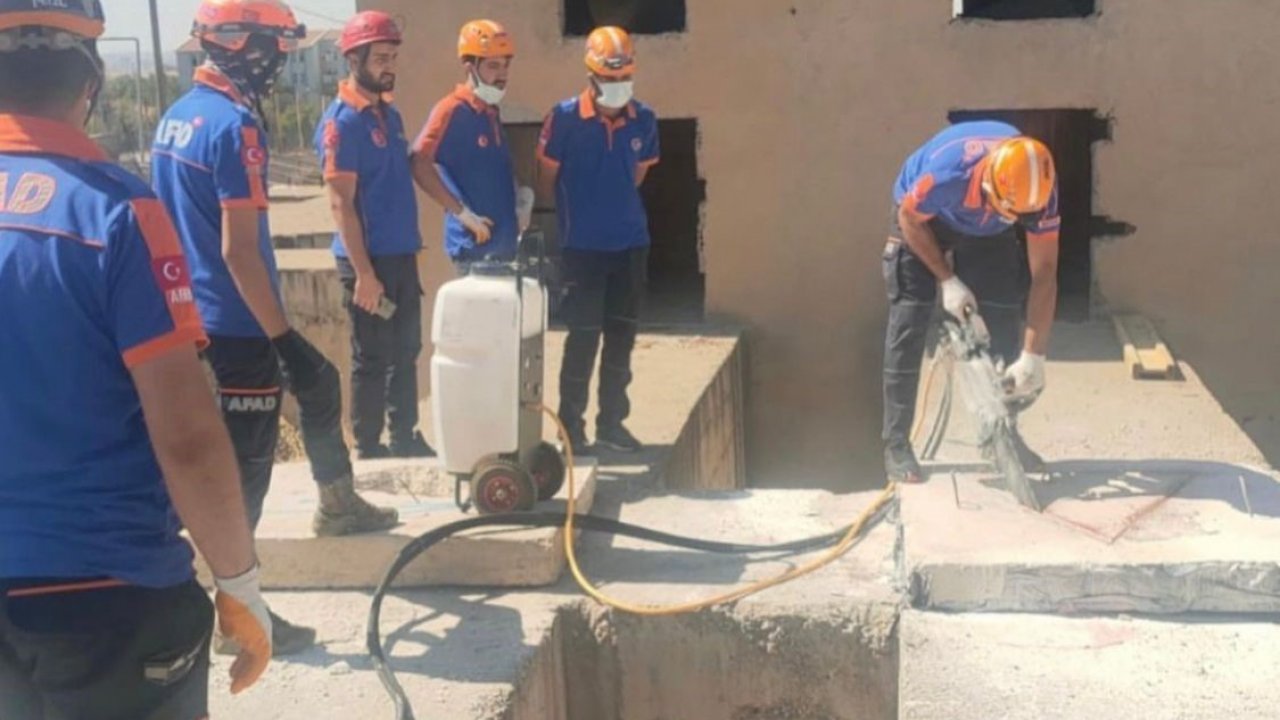 AFAD Personellerine temel eğitim verildi