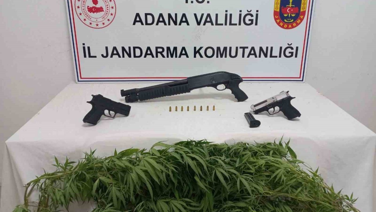 Adana’da 9 kilogram esrar ele geçirildi