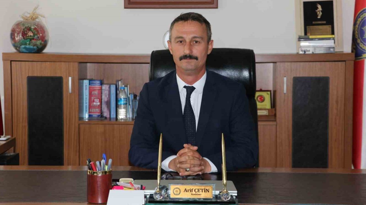 Taşova Emniyet Müdürü Çetin görevine başladı