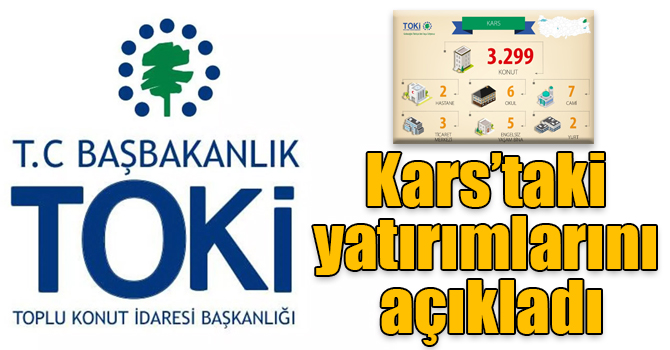 TOKİ, Kars’taki yatırımlarını açıkladı