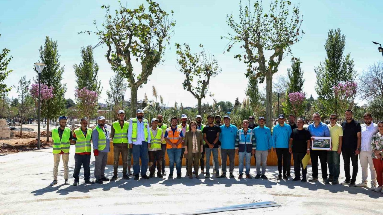 Gaziantep Festival Park’ın yapımında sona yaklaşılıyor