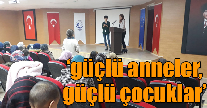 Mülteci kadınlar için 'güçlü anneler, güçlü çocuklar' semineri