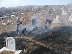 Kars'ın Emektar İtfaiyecileri