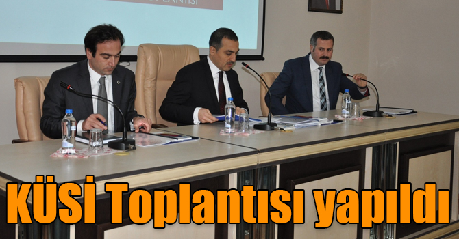 Kars’ta Kamu, Üniversite Sanayi İşbirliği Toplantısı yapıldı