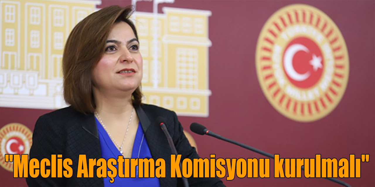 "Meclis Araştırma Komisyonu kurulmalı"