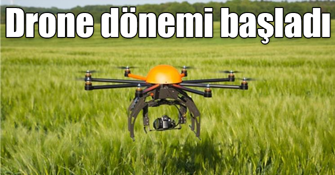 Kars’ta, arazilerde drone dönemi başladı