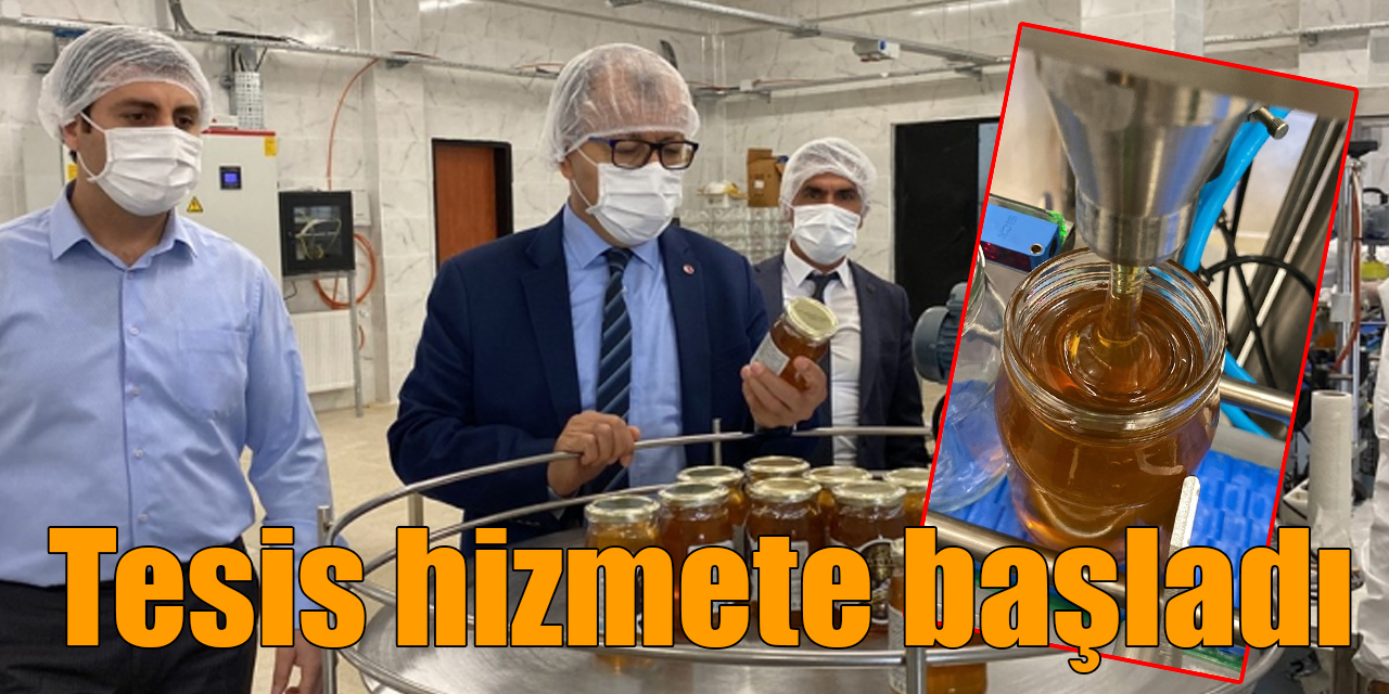 Bal Dolum Tesisi hizmete başladı