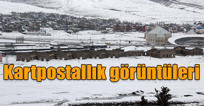 Sarıkamış'tan kartpostallık kış görüntüleri