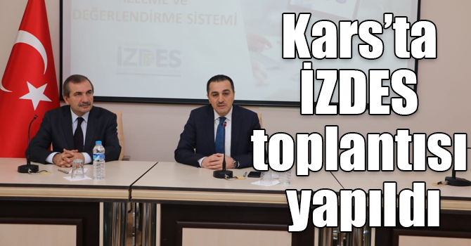 Kars’ta İZDES toplantısı yapıldı