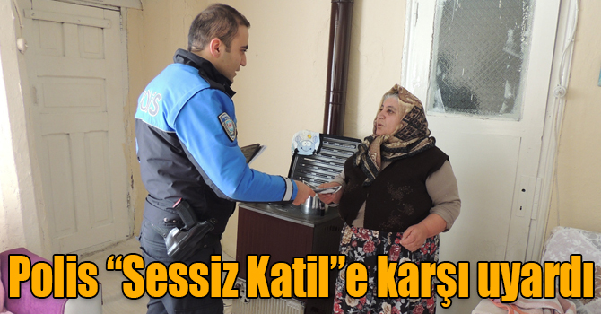 Kars polisi “Sessiz Katil”e karşı vatandaşları uyardı