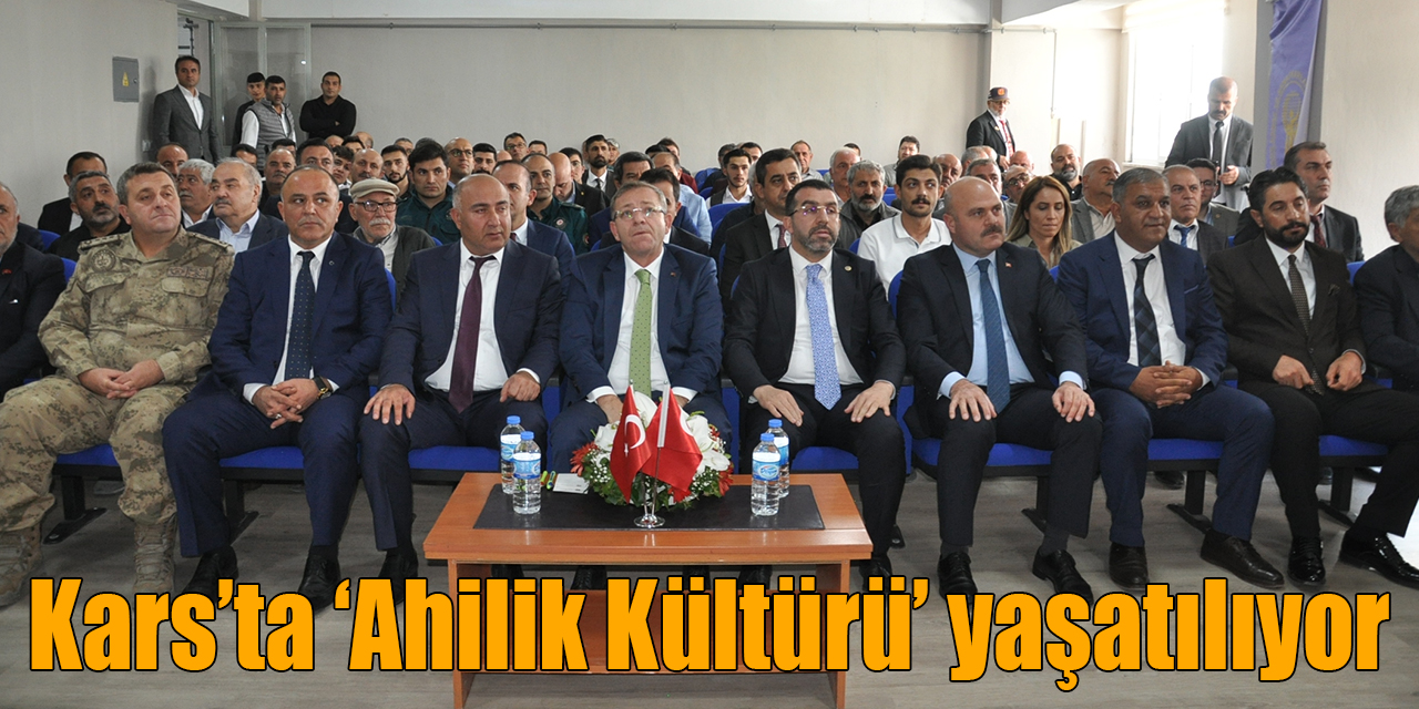 Kars’ta ‘Ahilik Kültürü’ yaşatılıyor