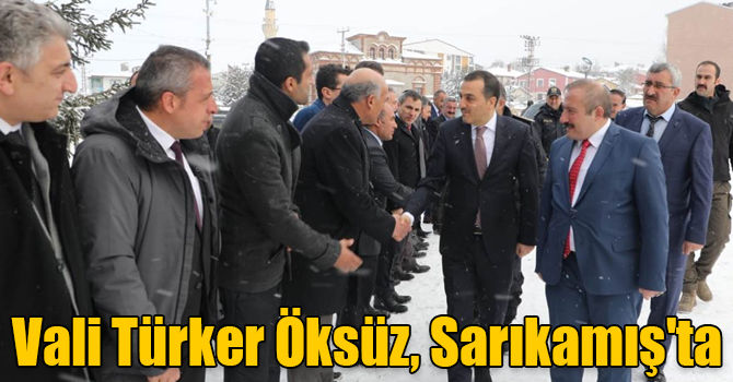 Kars Valisi Türker Öksüz, Sarıkamış'ta