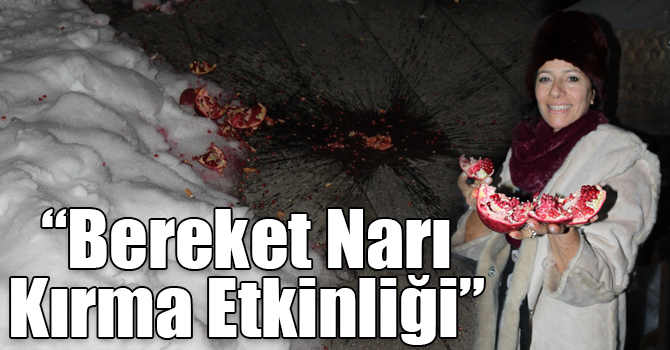 Sarıkamış'ta Ekinoks Nedeniyle "Bereket Narı Kırma Etkinliği" düzenlendi