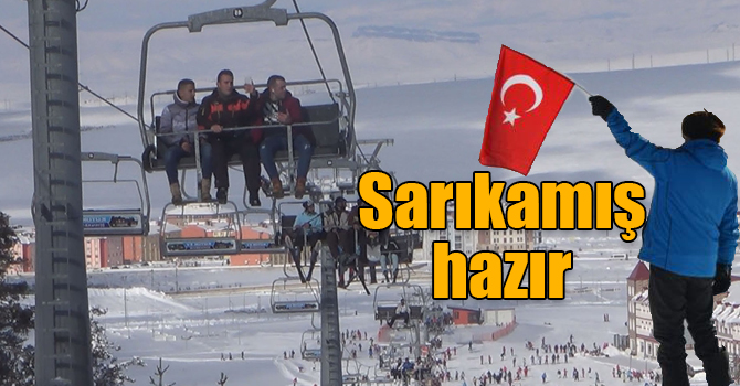 Sarıkamış Cıbıltepe Kayak Merkezi yeni yıla hazır 